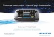 Série PW2NX - SATO Europe · 2019-01-11 · Une gamme d’imprimantes mobiles puissantes et compactes de 2 pouces Série PW2NX Format compact. ... chargeur de batterie simple, stations