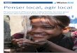 12021 Penser local, agir local - Programme ... Crأ©dit : WaterAid/Juthika Howlader Penser local, agir