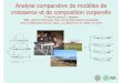 Analyse comparative de modèles de croissance et de ...€¦ · Analyse comparative de modèles de croissance et de composition corporelle F. Garcia-Launay et J Agabriel INRA, UR1213
