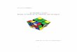 Le Rubik’s Cube Etude à l’aide de la Théorie des …lucas.torrens.free.fr/Pub/002Rubiks.pdfLE RUBIK’S CUBE ETUDE GRÂCE À LA THÉORIE DES GROUPES TORRENS LUCAS MP*I Table