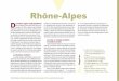 Rhône-Alpes · 2012-04-17 · 110 • RECUEIL D’INDICATEURS RÉGIONAUX: OFFRE DE SOINS ET ÉTAT DE SANTÉ DES POPULATIONS D euxième région métropolitaine par sa superficie,