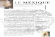 LE MEXIQUE aujourd’hui · Les musées de la ville de Oaxaca p. 10 Entretien avec Alec Henriquet pp. 11-12 Disparition de María Felix p. 13 carnet de route Les cascades pétriﬁées