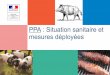 PPA : Situation sanitaire et mesures déployéesdraaf.nouvelle-aquitaine.agriculture.gouv.fr/IMG/pdf/SRAL_-_PPA... · 2007 : Introduction dans le ... Mesures à mettre en œuvre à