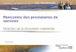 Direction de la rénovation cadastrale - Quebec...Livraisons (V1) à recevoir 2012-2013 vs réel 2011-2011 16 Perspective 2012-2013 30 projets au calendrier Finalisation et mise en