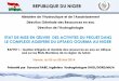 REPUBLIQUE DU NIGER - iaea.org · Vienne, du 05 au 08 Mai 2014 Présenté par Sanoussi RABE, ... Présentation du complexe Aquifère du Liptako Gourma 2. ... 1ère campagne d’échantillonnage
