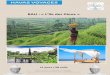 BALI : « L’île des Dieux · PDF file 2019-08-09 · BALI TROPIC RESORT (ou similaire) Situé le long de plage de Nusa Dua, le Bali Tropic Resort and Spa propose une piscine extérieure,