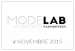 # novembre 2015 - modelab.frmodelab.fr/wp-content/uploads/2015/12/ModeLAB_e-book_novembr… · Salon TrAFFIC 2015 Résumé des conférences en quelques mots Le 4 et 5 novembre se