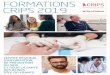 FORMATIONS CRIPS 2019...Formations 2019 Crips Île-de-France • p.3 RÉSULTATS En 2017, 1500 professionnels des secteurs hospitalier, médical, sanitaire, social et éducatif sont