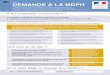 DEMANDE À LA MDPH - Paris · 2019-06-06 · 1/20 DEMANDE À LA MDPH Article R 146-26 du code de l’action sociale et des familles La MDPH, c’est la Maison départementale des