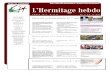 E L’Hermitage hebdomairie.lhermitage.free.fr/hebdo/hebdo1412.pdf · Les administrateurs du Relais vous proposent de participer à leur sortie annuelle. Elle aura lieu le mercredi