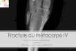 Fracture du métacarpe IV - AVEF Junioravefjunior.org/wp-content/uploads/2018/04/envt_cas-clinique_congre… · Basic and clinical sciences of the equine athlete, Elsevier, 1364p