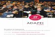 ADAPEI Infos¯33.p… · Infos. Numéro Spécial Mars 2017. Le colloque sur le . secteur médico-social dans 10 ans est issu d’une journée de réflexion des cadres de l’Adapei