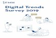 Digital Trends Survey 20194 FMH Digital Trends Survey 2019 Informations sur l’étude Objectif Saisir les besoins des médecins et de la population en ce qui concerne les nouvelles