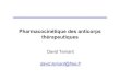 Pharmacocinétique des anticorps thé · PDF file 2011-10-17 · – Anticorps murins > anticorps humains – Non nul pour les anticorps complètement humains (aucune portion d’origine