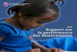 RAPPORT SUR LA PERFORMANCE DES FINANCEMENTS DU …...Le Rapport sur la performance des financements (GPR) 2019 est le résultat d’un travail collaboratif du Secrétariat du Partenariat