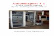 ValveExpert 7 - DIETZ automationdietzautomation.com/download/Manual ValveExpert 7.1... · 2019-12-12 · -3- Introduction ValveExpert 7.1 is an automatic test stand for checking,