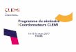 Programme du séminaire Coordonnateurs CLEMIcache.media.education.gouv.fr/file/Education_aux_medias/47/9/Progr… · 13h-14h30 < LUNCH & LEARN Découverte des ateliers interactifs