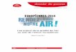 Les enjeux de la qualité de l’air au sein de l’Union ... · Les enjeux de la qualité de l’air au sein de l’Union européenne - 13/05/14 3 Communiqué : Européennes 2014