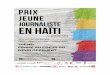 REGLEMENT DU PRIX JEUNE JOURNALISTE EN HAÏTI · REGLEMENT DU PRIX JEUNE JOURNALISTE EN HAÏTI 5e EDITION 2019 Article 1 ... Une carte de membre du Centre Pen Haïti (valable 2 ans)