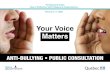 Your Voice Matters - Quebec€¦ · Your Voice Matters Participant’s Guide Day of Reflection with Indigenous Organizations February 11, 2020. ... Message from the Premier of Québec