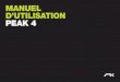 MANUEL D’UTILISATION PEAK 4 - Niviukniviuk.com/niviuk/customer_pdf/Cross Country/Peak 4... · 3.3 plan de vol 8 3.4 liste de controle prevol 8 3.5 gonflage, controle, decollage