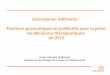 Carcinomes infiltrants : Facteurs pronostiques et ... pronostic.pdf• Controle de qualité répandu en France (>1/3 des structures d’anapath, AFAQAP) • Utilisation de témoins