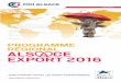 CCI Alsace Eurométropole - Programme régional als ce exPort 2016 · 2015-12-10 · aéronautique et spatial Octobre Canada - Montréal Mission de prospection Grand-Est Flora FOURNIER