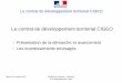 Le contrat de développement territorial CIGEO · – Porter le développement économique dans les réflexions d’urbanisme stratégique – Mobiliser et développer des outils