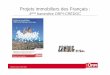 Projets immobiliers des Français - Crédoc · 2012-04-04 · Près d’un quart des Français a un projet immobilier dans les mois à venir - 1 Paris, le 18 février 2010 : Depuis