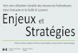 Enjeux et stratégies vers une utilisation durable des ...parcmarin.qc.ca/wp-content/uploads/2019/08/Marie_Julie_Roux_Coll… · Stratégies Vers une utilisation durable des ressources