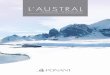 L’AUSTRAL - クルーズプラネット...Open-air Bar - Sun Deck Owner’s Suite - 3 Deluxe suites with private balcony - 20 Prestige staterooms with private balcony (with 18 Prestige