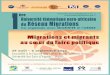 Migrations et migrant...29 août - 4 septembre 2016 ... de thèse (début ou fin de thèse), et dont les objets d’étude concernent le champ des migrations et ... la réflexion,