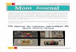 Vol. 4 No 1 0ctobre 2015 - Le Mont Notre-Damelemont.ca/wp-content/uploads/2016/03/Journal-etudiant-Automne-1-… · La parution du premier numéro de Mont Journal de l’année scolaire
