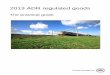 The practical guide - Gefahrgut Logistikgefahrgut-logistik.com/wp-content/uploads/2013/02/ADR_2013_UK.pdf · COMM/0059/5 3/57 I Œ Introduction to Eurotunnel™s policy for ADR regulated