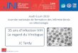 35 ans d’infection VIH Le regard du Virologue JC Tardy · 2019-06-30 · associated . with human diseases . If somehow active human retroviruses did exist, such agents played a