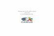 Rapport d’activités 2016 AWa AS L - CAWaB asbl · 5 Réalisations 2016 5.1 La commission "accessibilité du cadre bâti" Pas d’action spécifique menée en 2016. 5.2 La commission