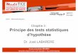 Chapitre 3 : Principe des tests statistiques d’hypothèsecyan1.grenet.fr/podcastmedia/PACES-2014-2015/UE4... · I.1. Evaluation de l’efficacité (et de la sécurité) des traitements