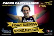 PACKS PARTENAIRES - Lyon Athlétisme · 100% BUSINESS / 100% EMOTIONS 6 soirées par an Basées sur les émotions et le partage, pour passer des moments conviviaux, échanger et faire
