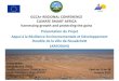 GCCA+ REGIONAL CONFERENCE CLIMATE SMART AFRICA … · Résultat 3 - Doc stratégique / Outil opérationnel de coordination de la transition énergétique - Prend en compte les priorités