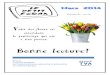 Voici des fleurs en attendantmedias.tva.ca/arrgtva/journal/281.pdfVolume 21 - no 78 V oici des fleurs en attendant le printemps qui est à nos portes. Bonne lecture! PUBLIÉ POUR LES