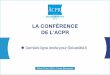 Conférence du contrôle - Banque de France€¦ · Le contenu des dossiers de demande d’autorisation Evelyne Massé, directrice adjointe du Contrôle des assurances à l’ACPR