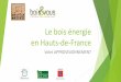 Le bois énergie en Hauts-de-France · 2017-10-19 · Plaquettes bocagères 99,2 32,00 Produits connexes Plaquettes de scierie 44,5 17,47 Chutes de seconde transformation 76,6 Variable