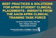 Laurie M. Lauzon Clabo, PhD, RN Dean, College of Nursing ... · meet the high quality standards Limited preceptor incentives and availability to meet clinical education demand Preceptor