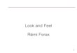 Look and Feel R£©mi Forax - IGM forax/ens/ig/cours/pdf/UI-17-Look and Feel.pdf¢  3 Look & Feel Swing