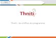 Thniti - ITU: Committed to connecting the world€¦ · Extension verbale, avenant au contratau moins pour 2018 en cours. Objectifs: 1. Identification de porteurs d’idées de projets