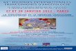 pavillon dauphine - place du Maréchal de lattre de tassigny - … 2012 programme.pdf · 2017-04-12 · des Journées du Centre de Formation des editions esKA, éditeur de la revue