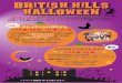 British Hills Halloween...Halloween ※イベント詳細はHPをご覧ください。①ハイランドハロウィン 10/19 ・20 26 ・27 ブリティッシュヒルズの外国人教員とハロウィンを楽