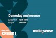 Demoday makesense...stagedecouverte.fr est une application web permettant à n’importe quel jeune de solliciter une rencontre avec un professionnel de 1 à 5 jours. Nous la commercialisons
