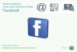Atelier numérique Créer et tirer parti de ma Page Facebook · 2016-01-12 · Le paramétrage de ma Page Votre photo de profil ’est votre identité numérique Elle va représenter