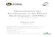 Détermination des Ecoulements et des Phases ......1 Détermination des Ecoulements et des Phases Hydrologiques (DEPHy) Convention AERM/UL n 11C57092 - Rapport final (septembre 2012)